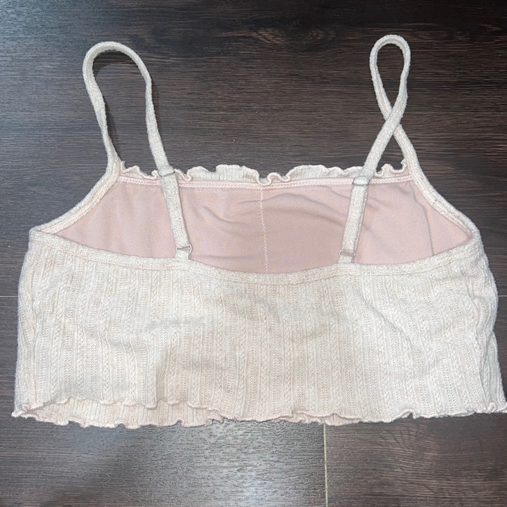 Pink Hollister Crop Top - Picture 3 of 5